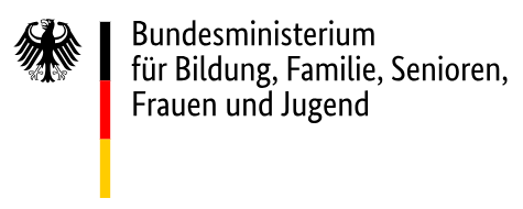 Logo vom Bundesministerium für Familie, Senioren, Frauen und Jugend